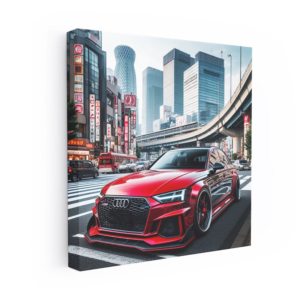 Audi Rs4 Tokyo Jap Wall Art