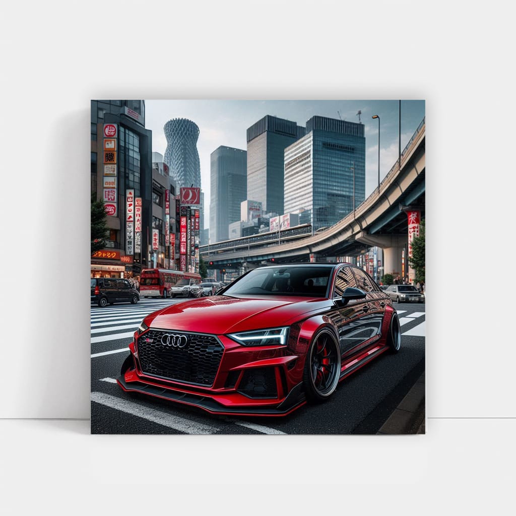 Audi RS4 in Tokyo, Japan - Performance Redefined