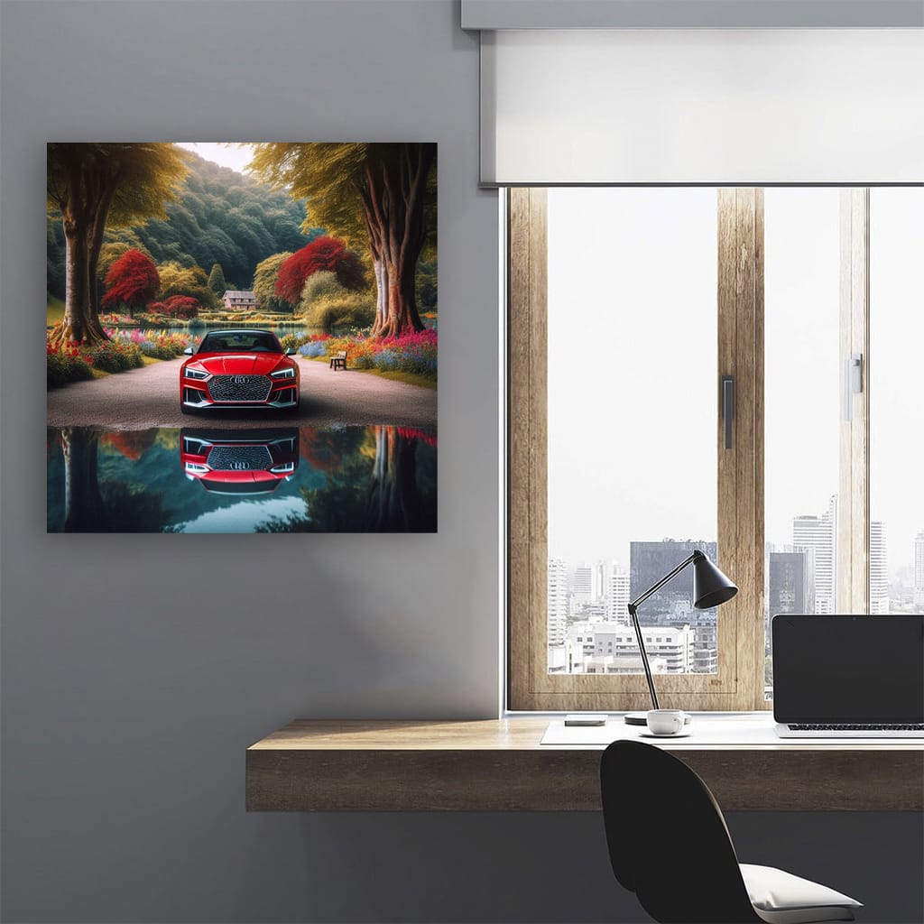 Audi Rs5 La Wall Art