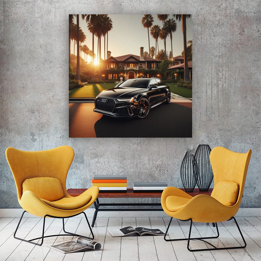 Audi Rs6 Luxury Li Wall Art