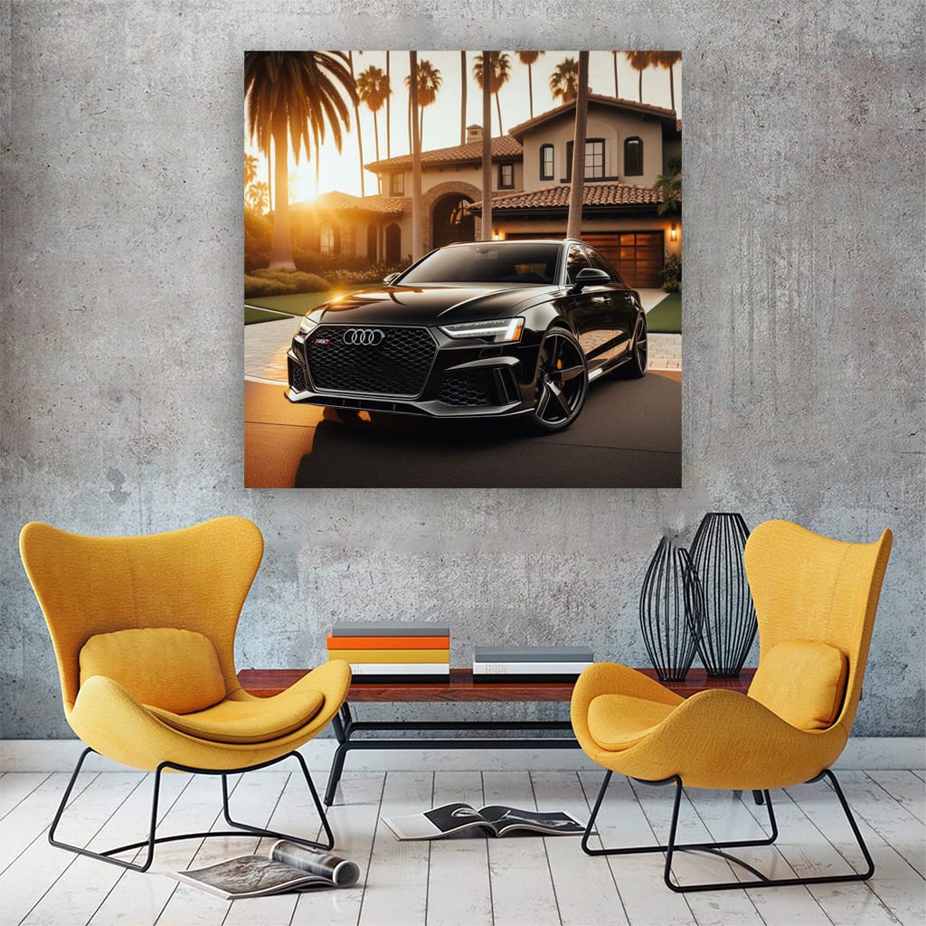 Audi Rs6 Luxury Life Wall Art