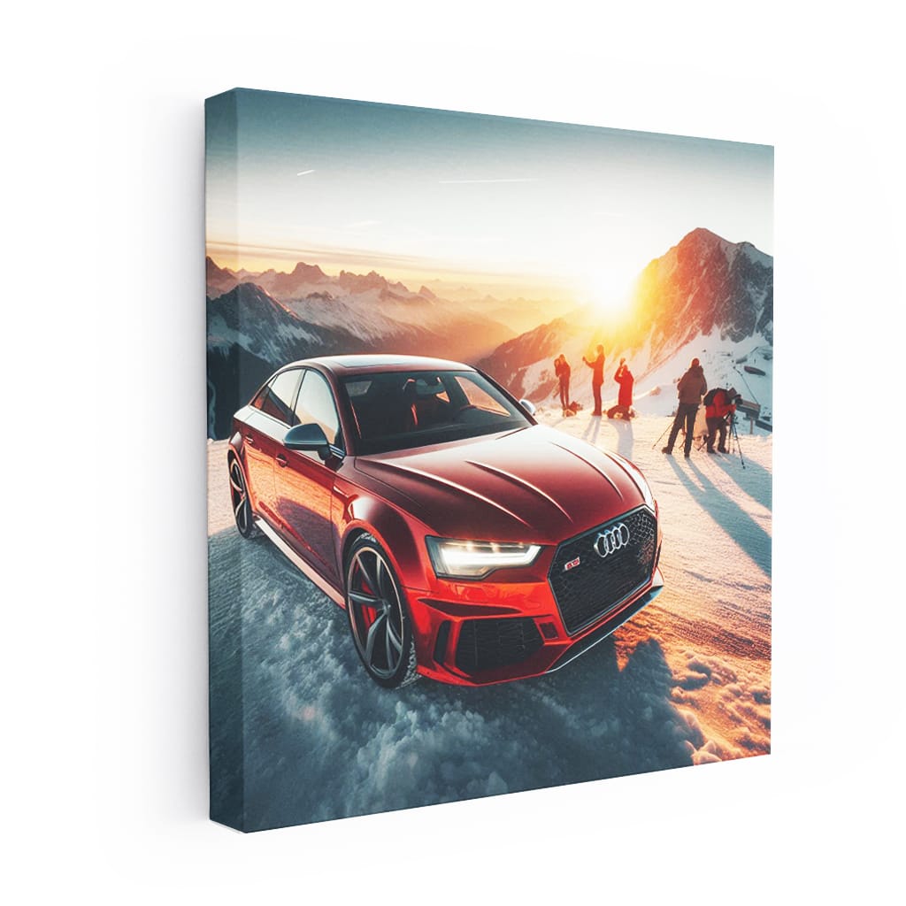 Audi Rs6 Mounta Wall Art