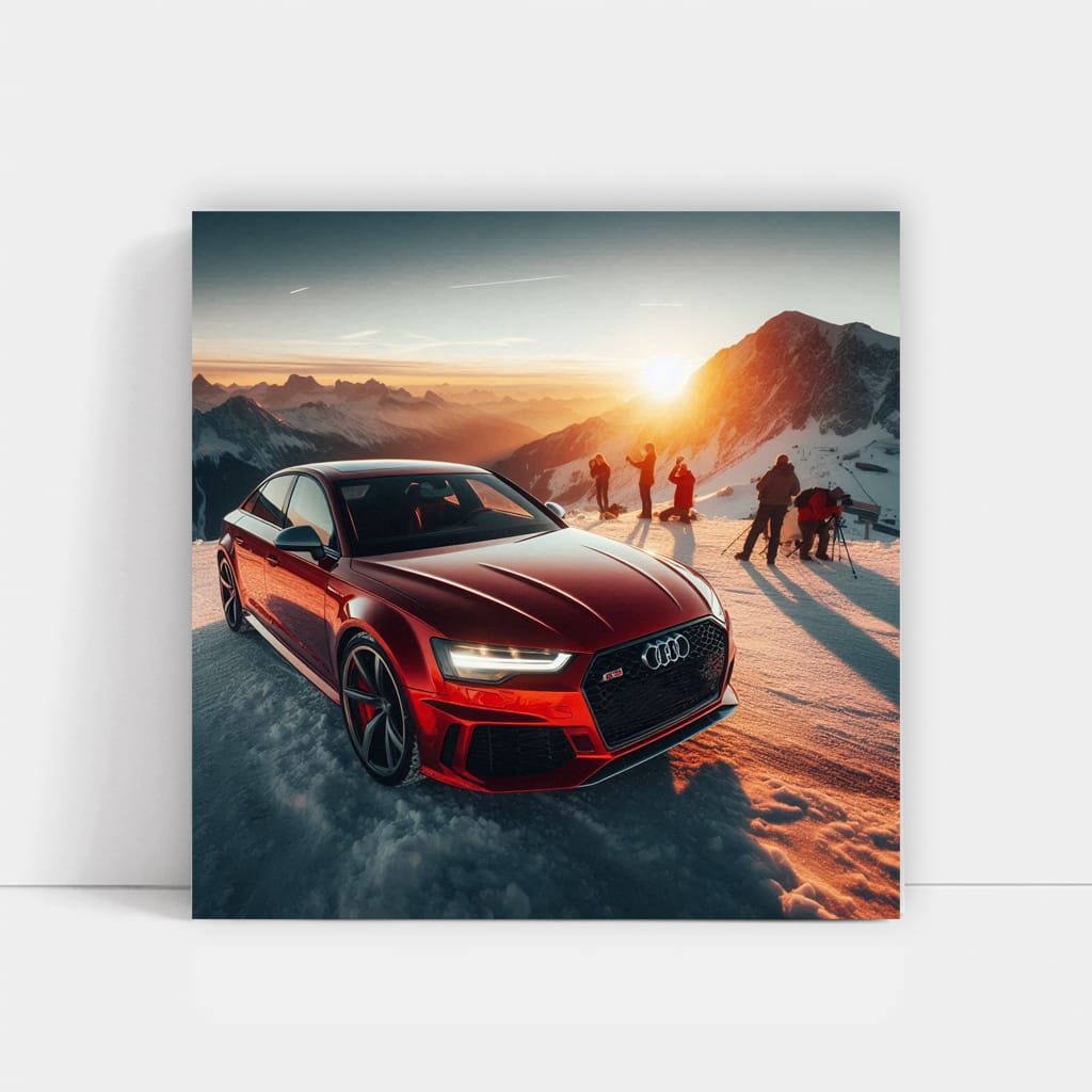 Audi Rs6 Mounta Wall Art