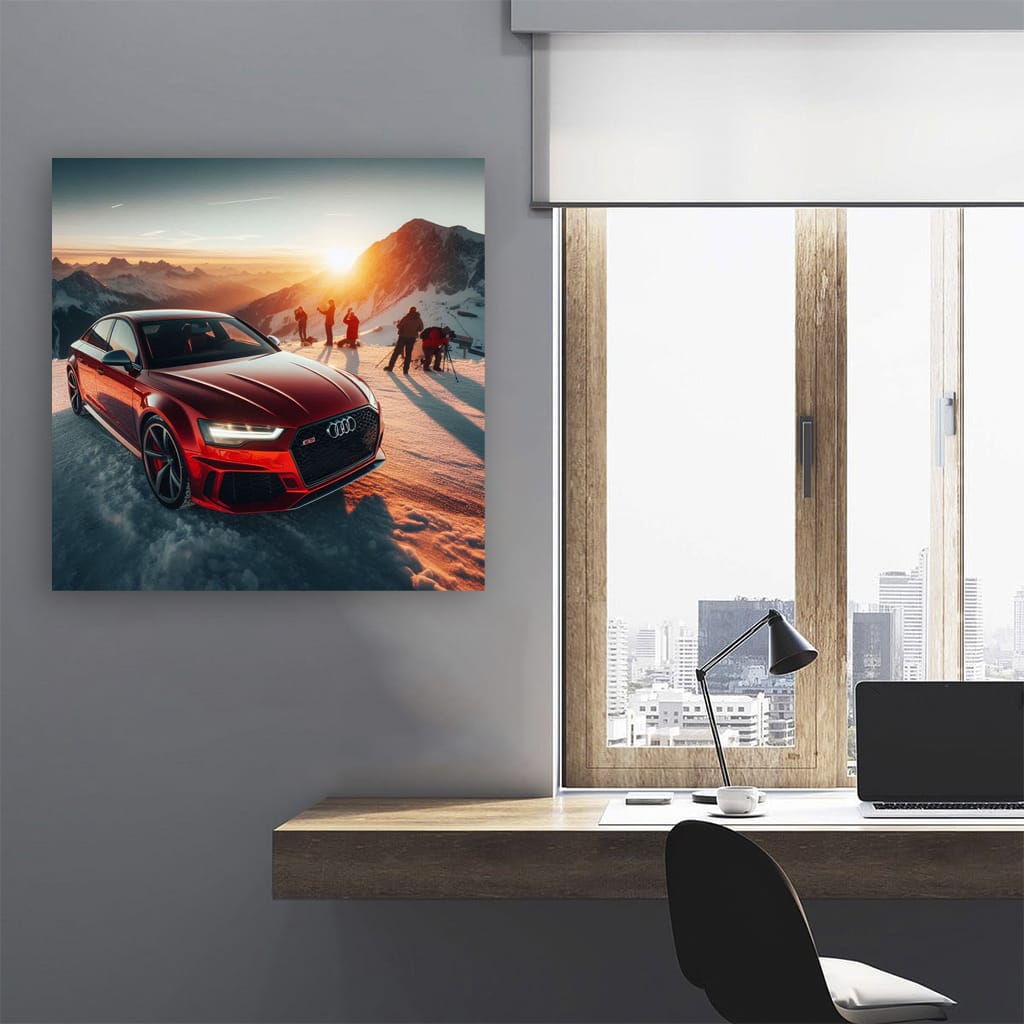 Audi Rs6 Mounta Wall Art