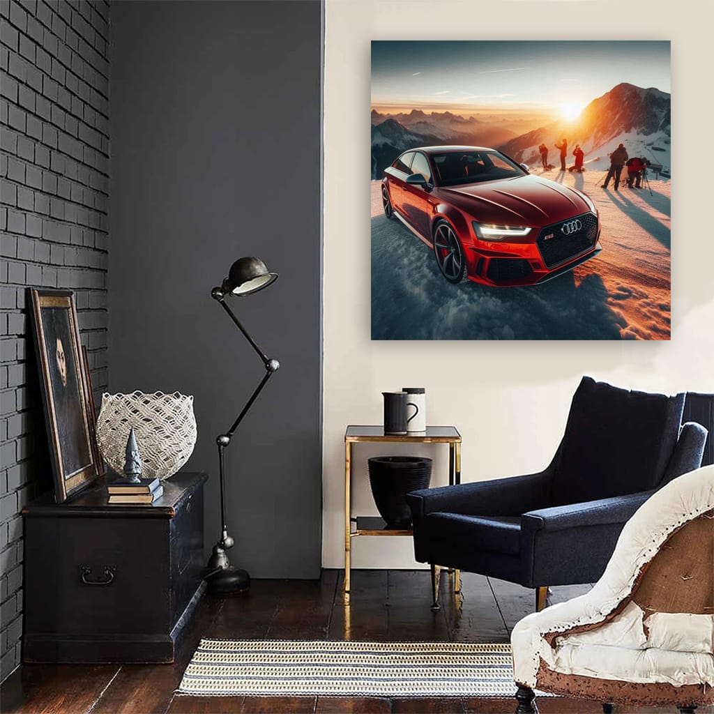 Audi Rs6 Mounta Wall Art