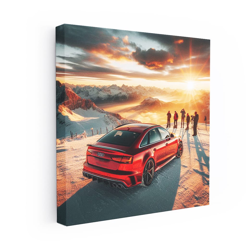 Audi Rs6 Mountain Wall Art