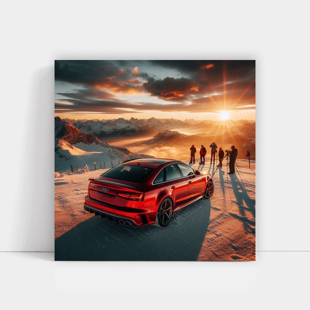 Audi Rs6 Mountain Wall Art