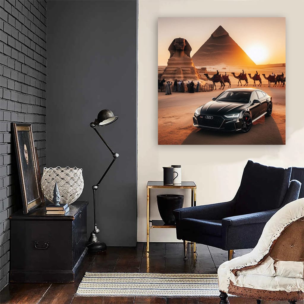 Audi Rs7 Egypt Wall Art