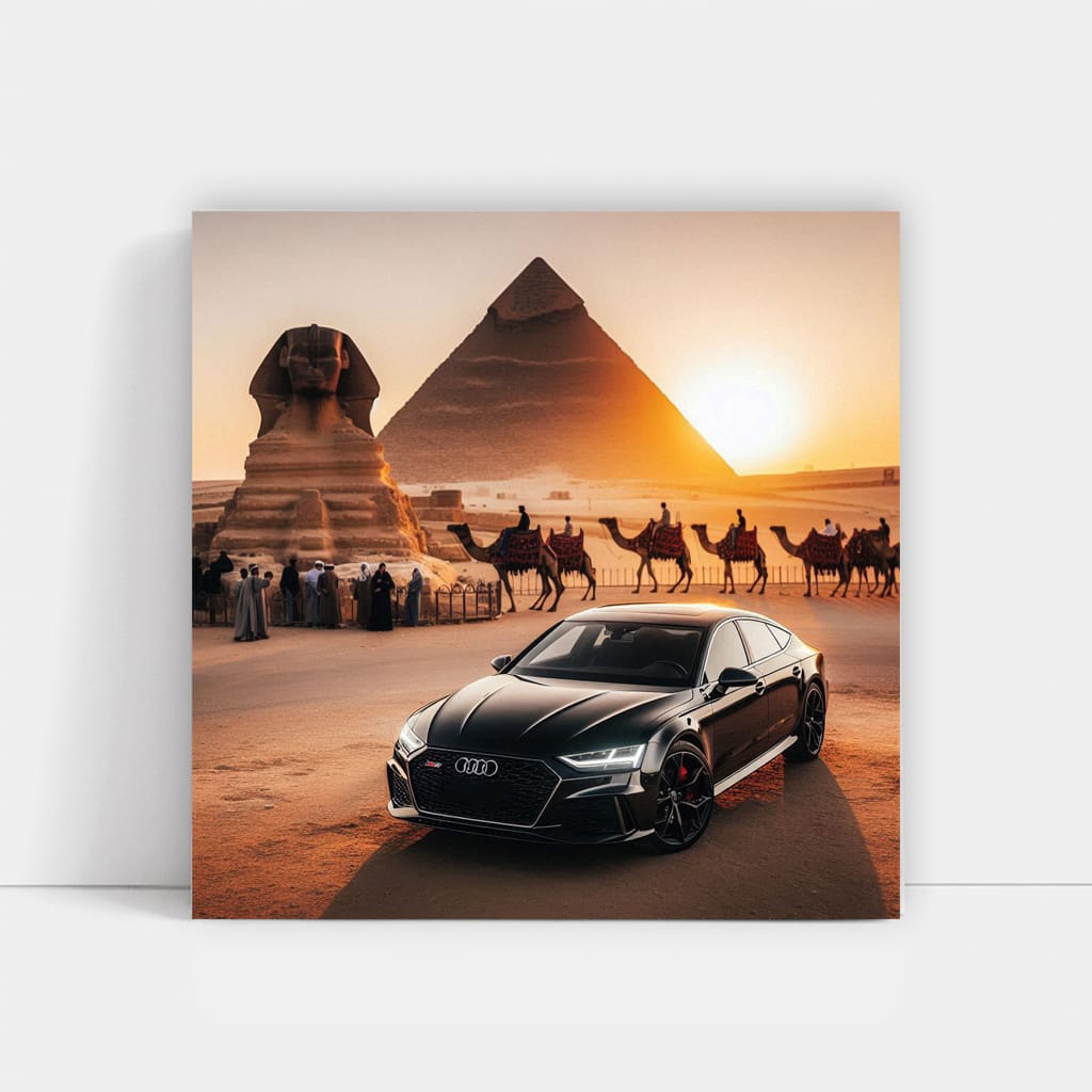 Audi Rs7 Egypt Wall Art