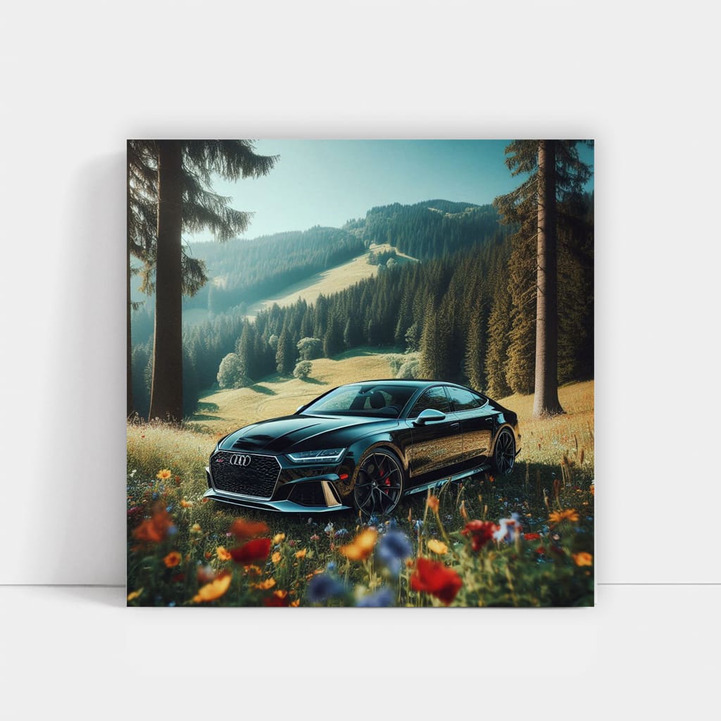 Audi Rs7 Nature Wall Art