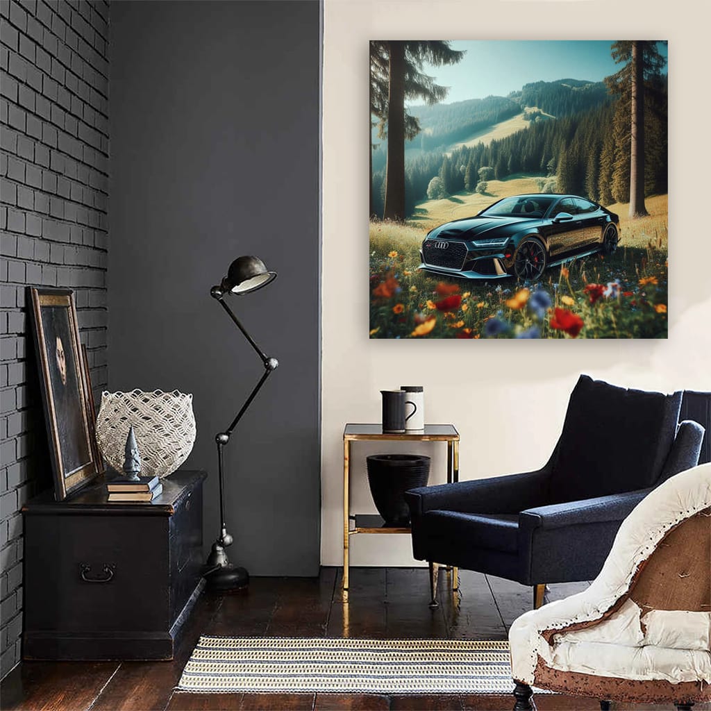 Audi Rs7 Nature Wall Art