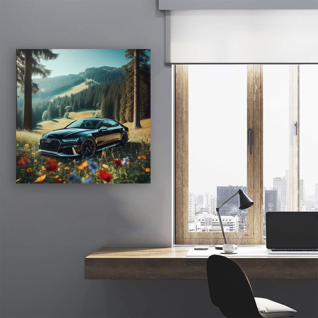 Audi Rs7 Nature Wall Art