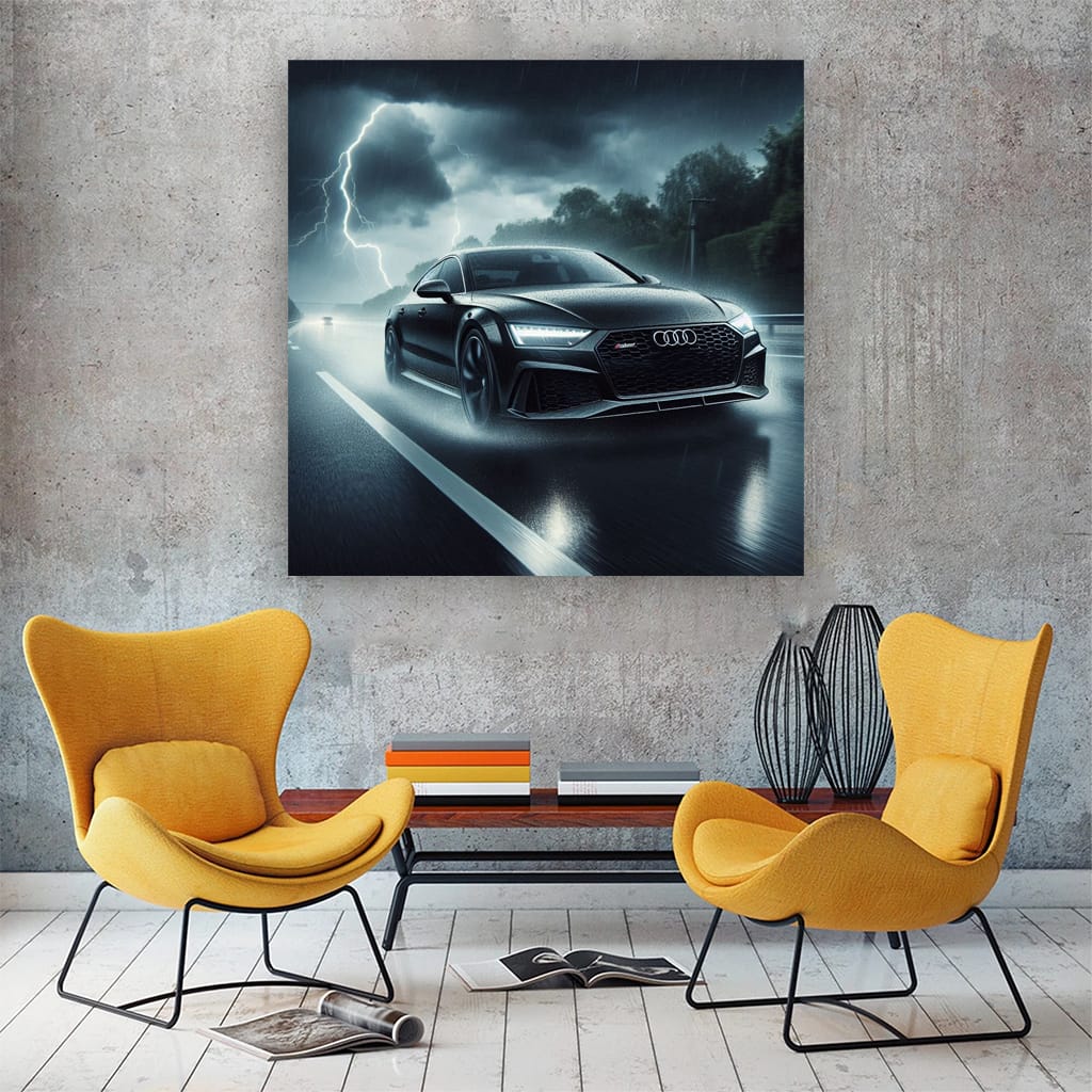 Audi Rs7 Thundersto Wall Art