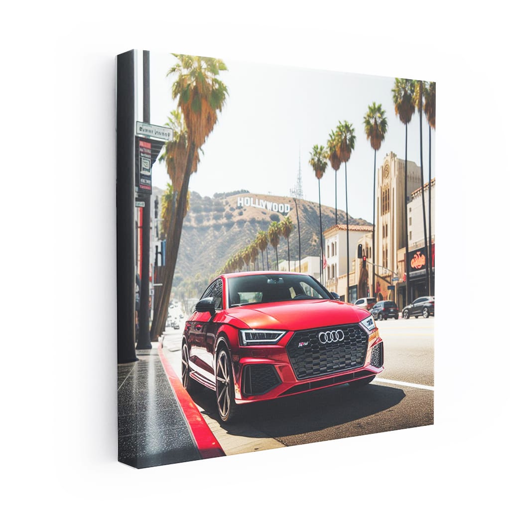 Audi Rsq3 Los Angel Wall Art