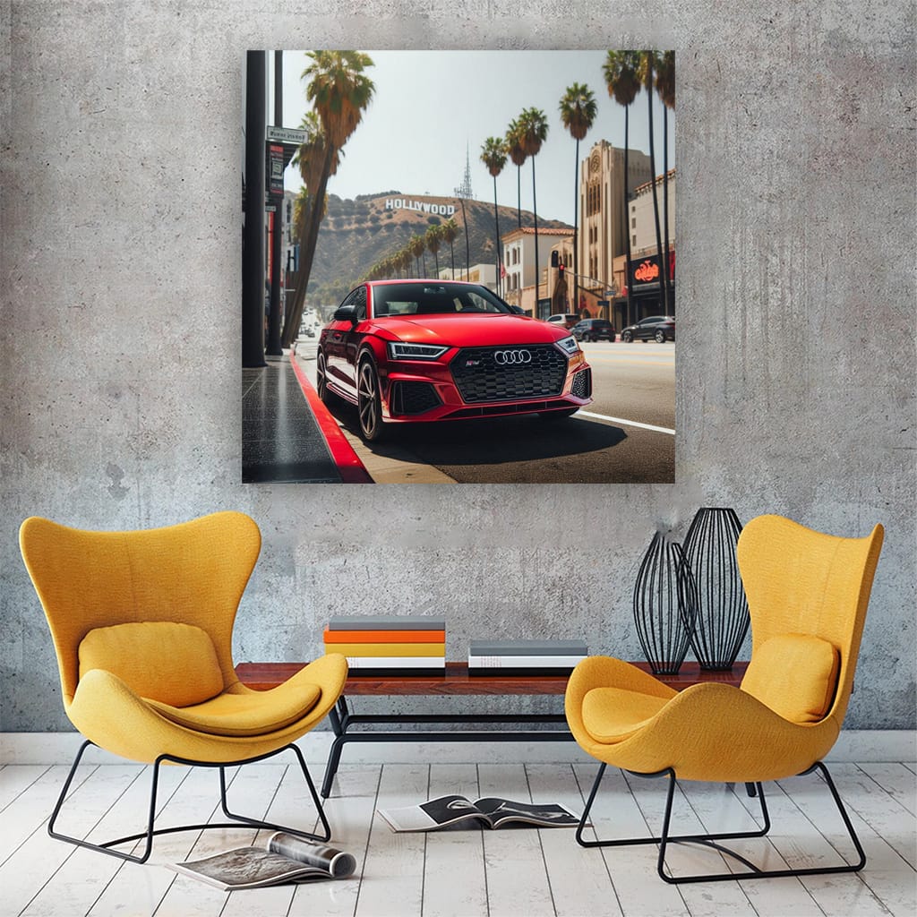 Audi Rsq3 Los Angel Wall Art