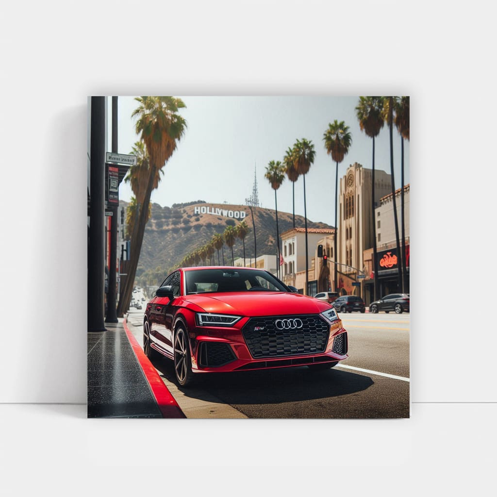 Audi Rsq3 Los Angel Wall Art