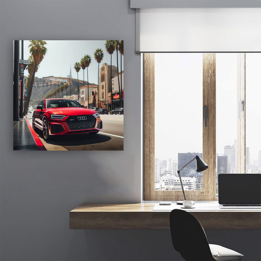 Audi Rsq3 Los Angel Wall Art