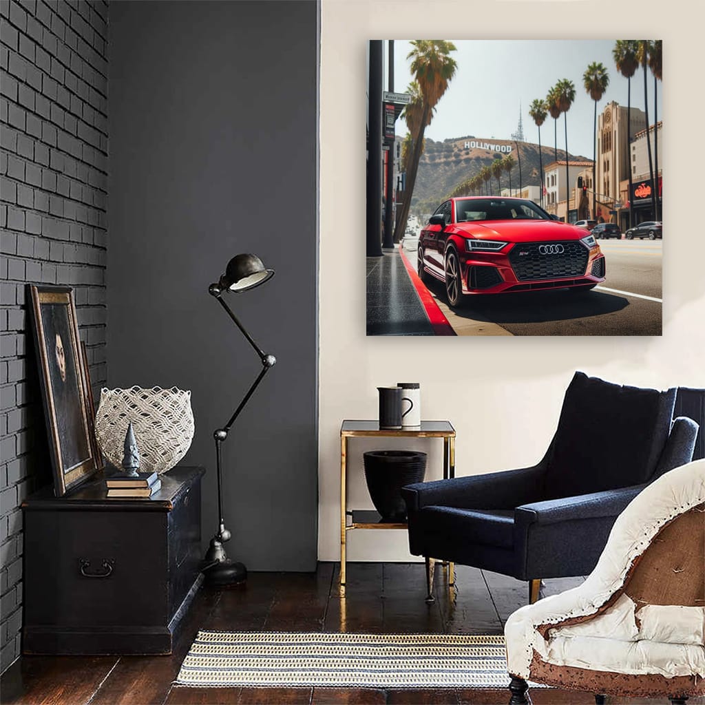 Audi Rsq3 Los Angel Wall Art