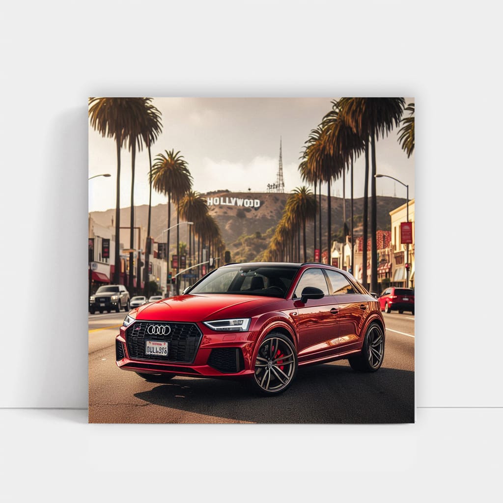 Audi Rsq3 Los Angeles Wall Art