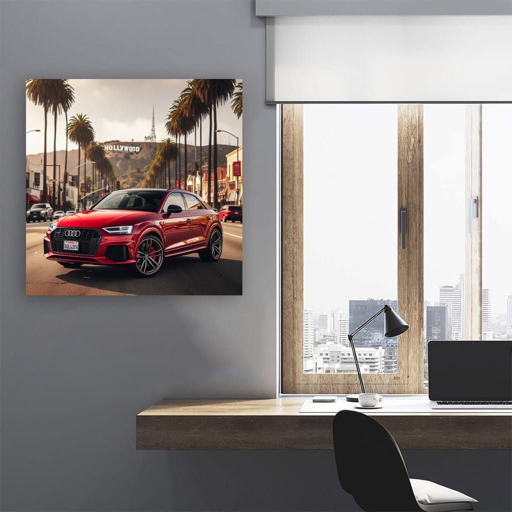 Audi Rsq3 Los Angeles Wall Art