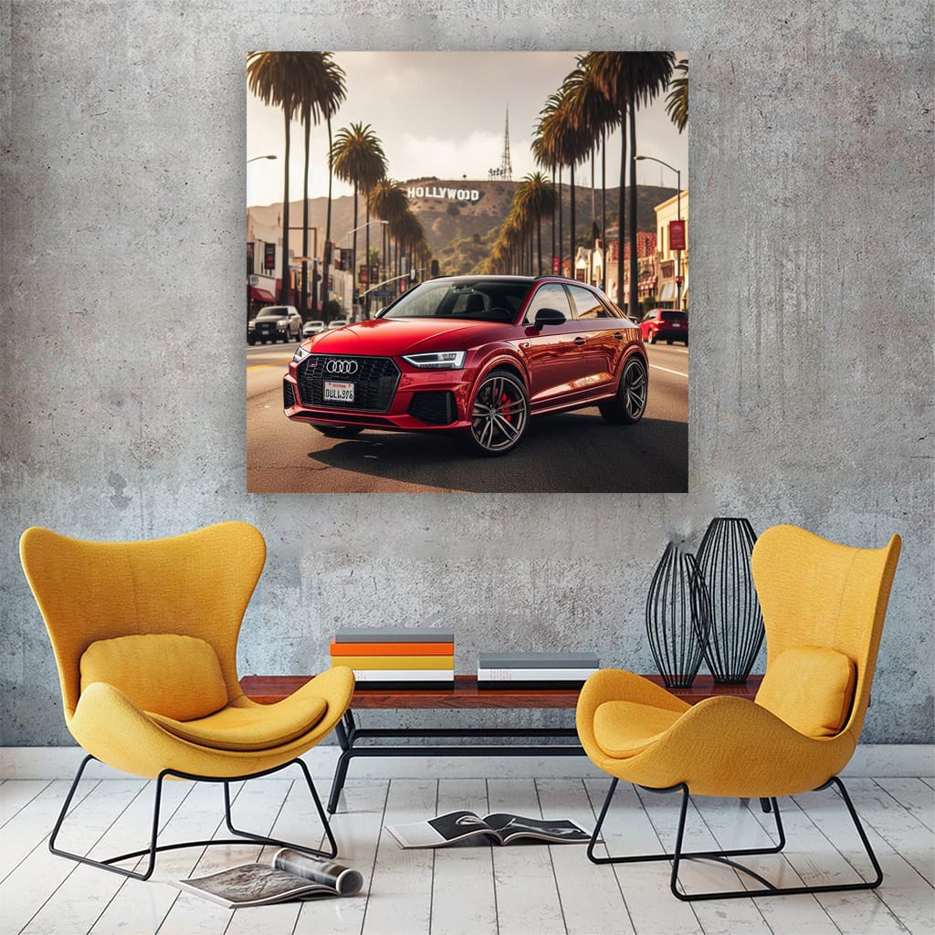 Audi Rsq3 Los Angeles Wall Art