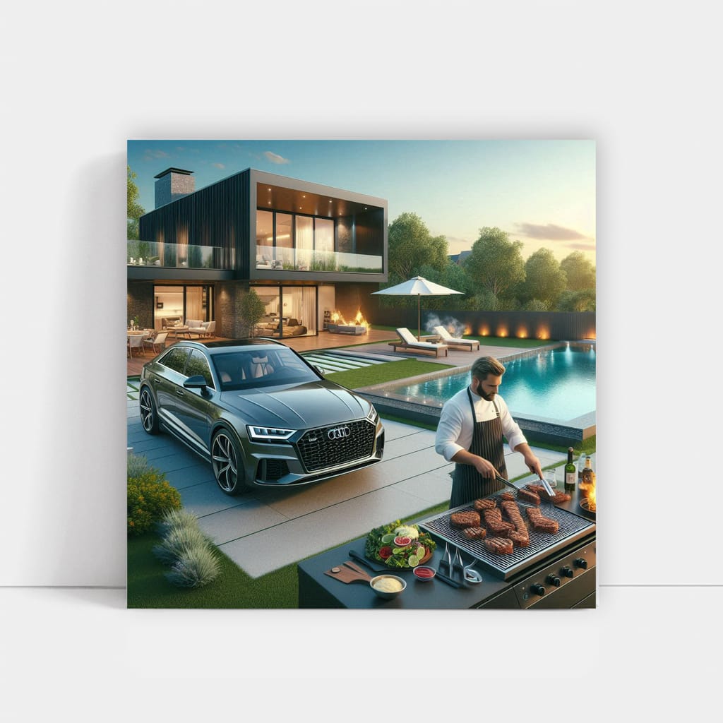 Audi Rsq3 Luxury Life Wall Art