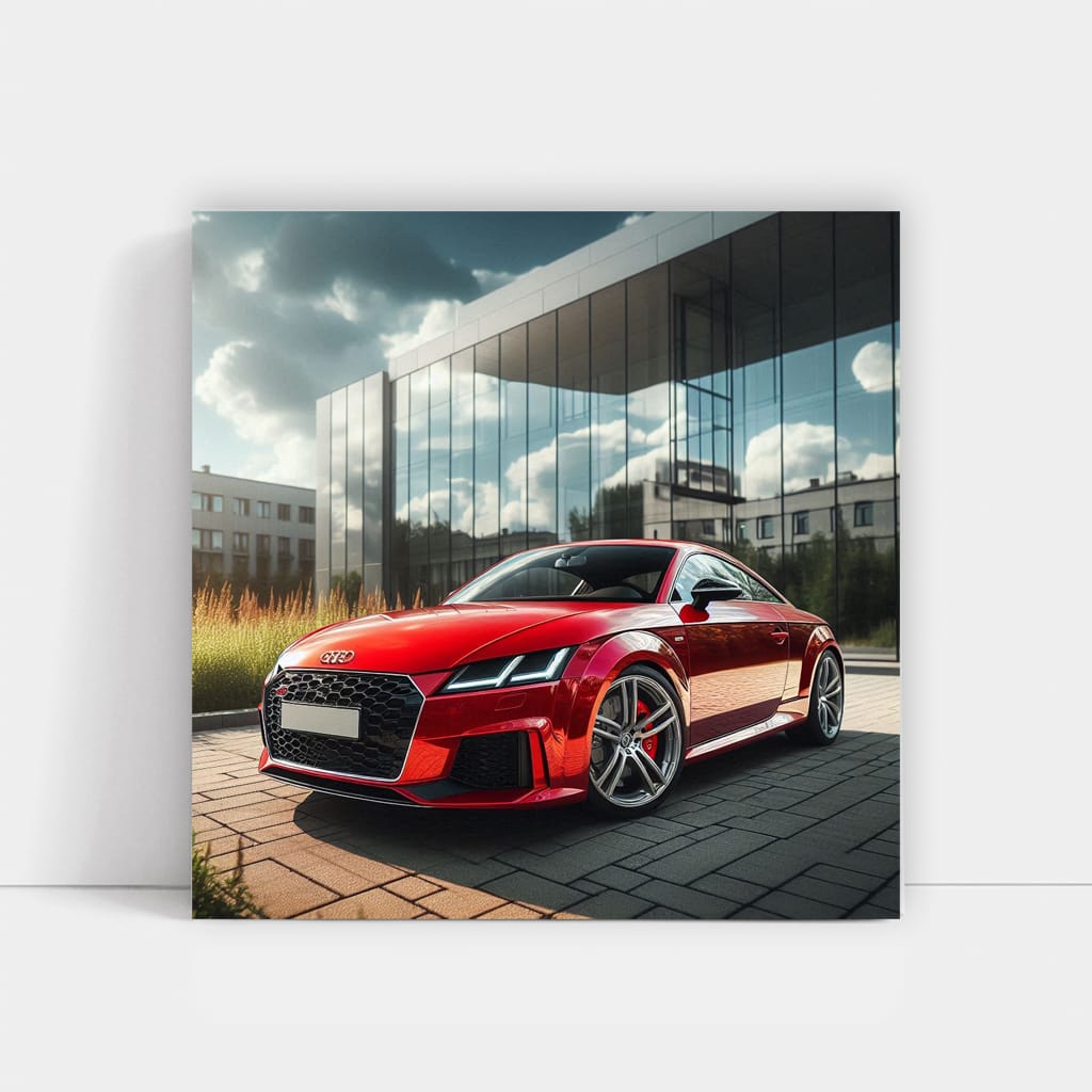 Audi Tt Buildi Wall Art