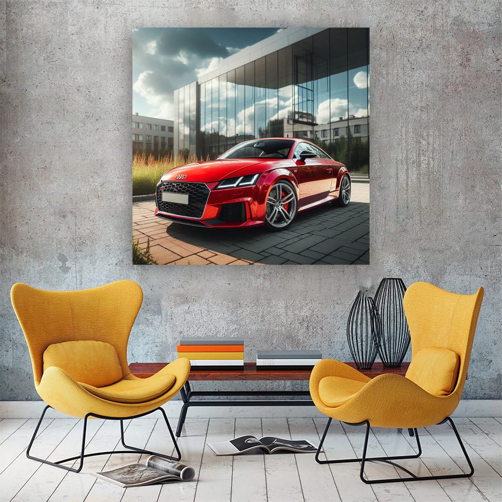 Audi Tt Buildi Wall Art