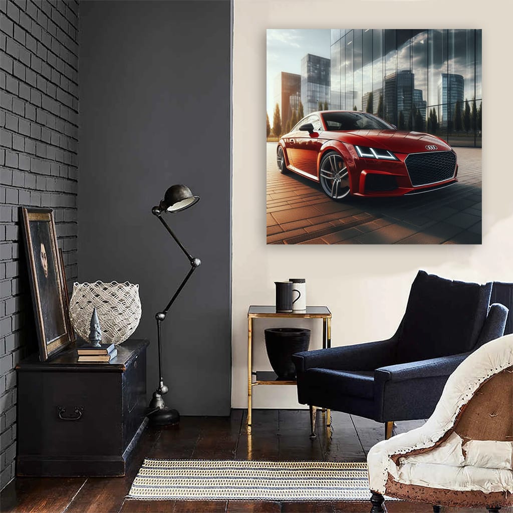 Audi Tt Building Wall Art