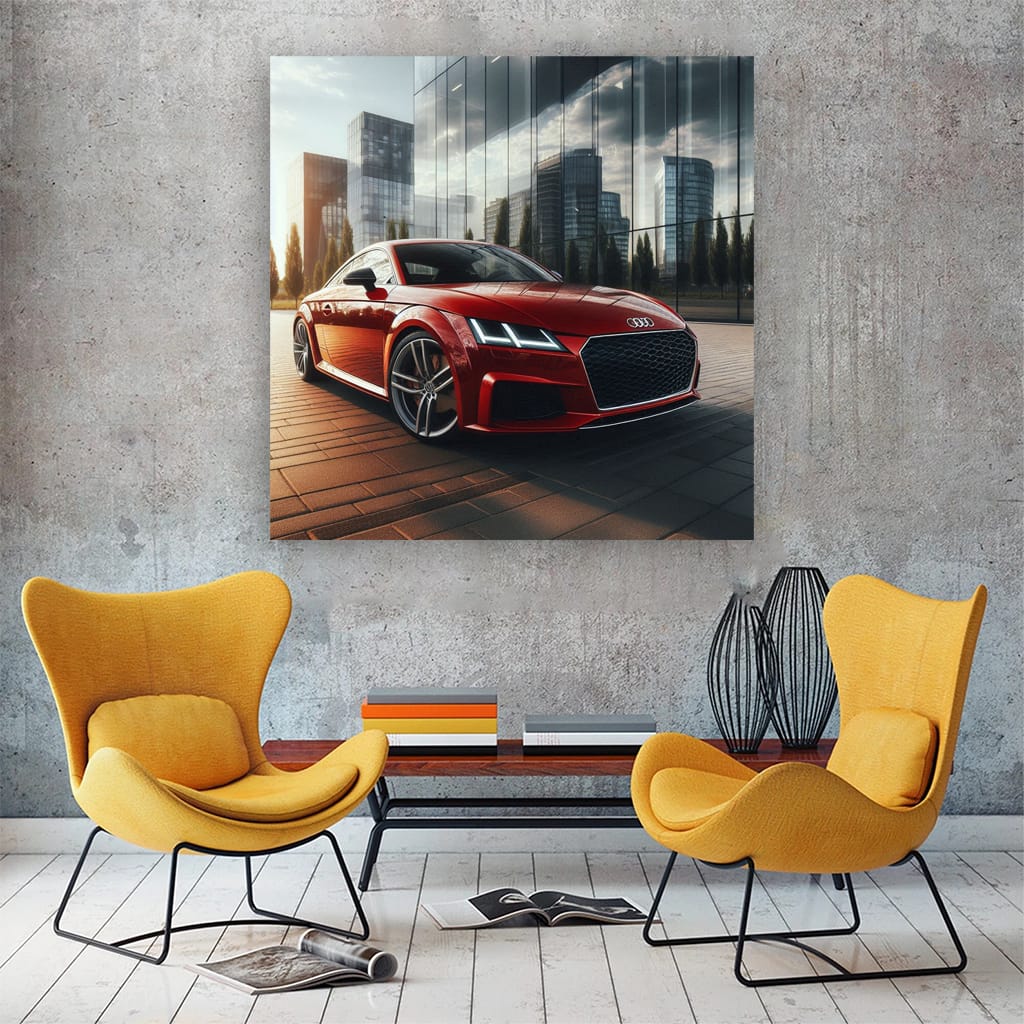 Audi Tt Building Wall Art