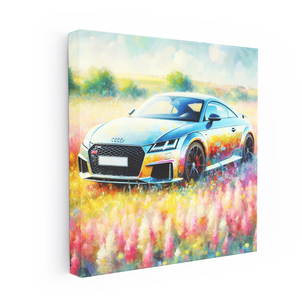 Audi Tt Impressionism Wall Art