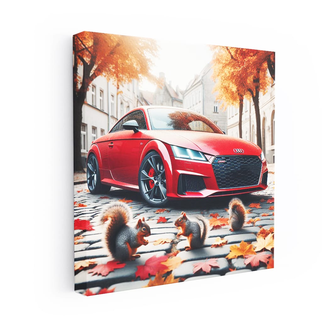 Audi Tt Parki Wall Art