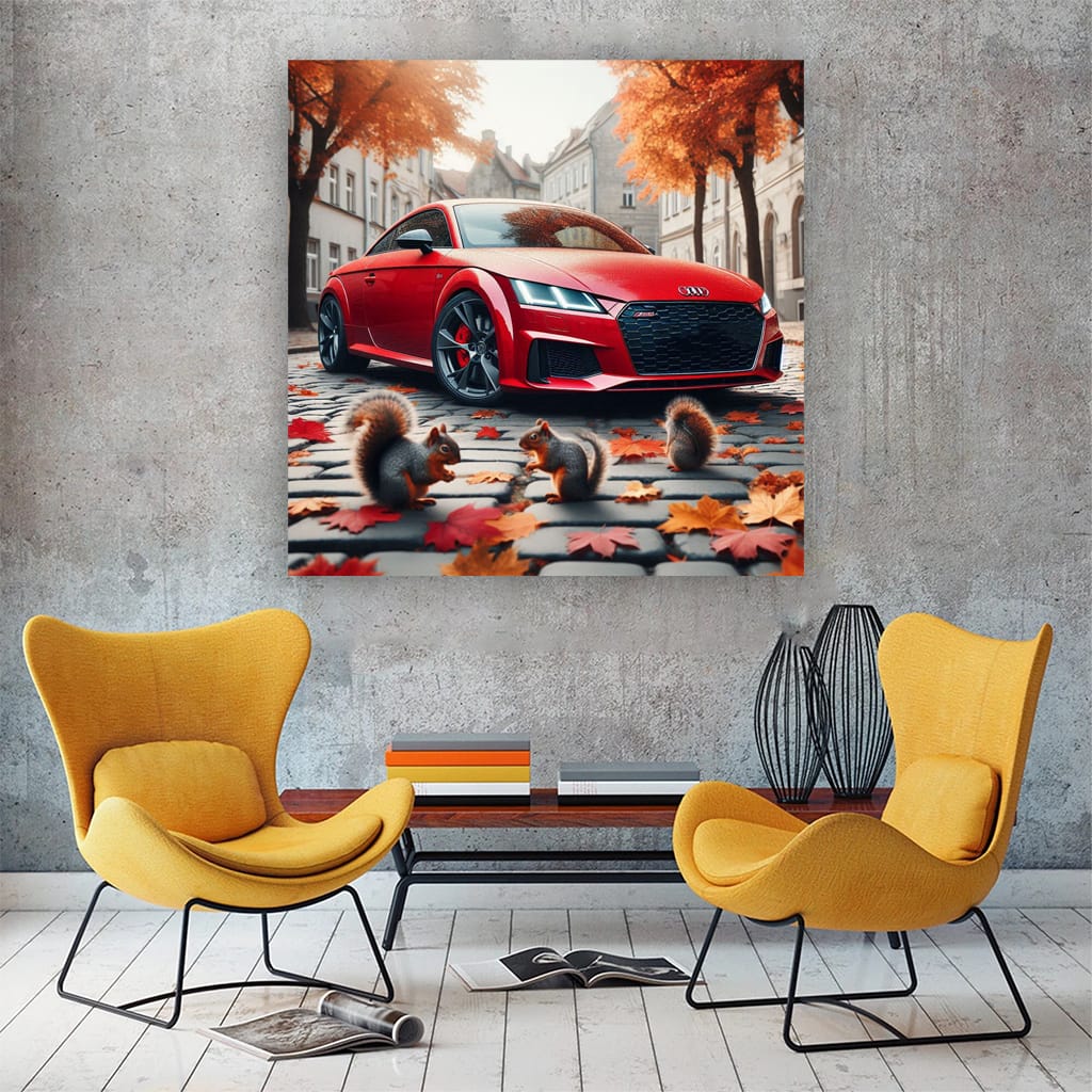 Audi Tt Parki Wall Art