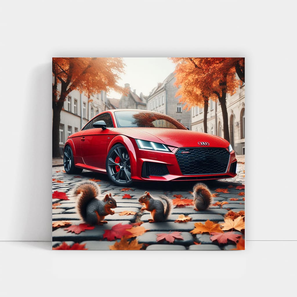 Audi Tt Parki Wall Art