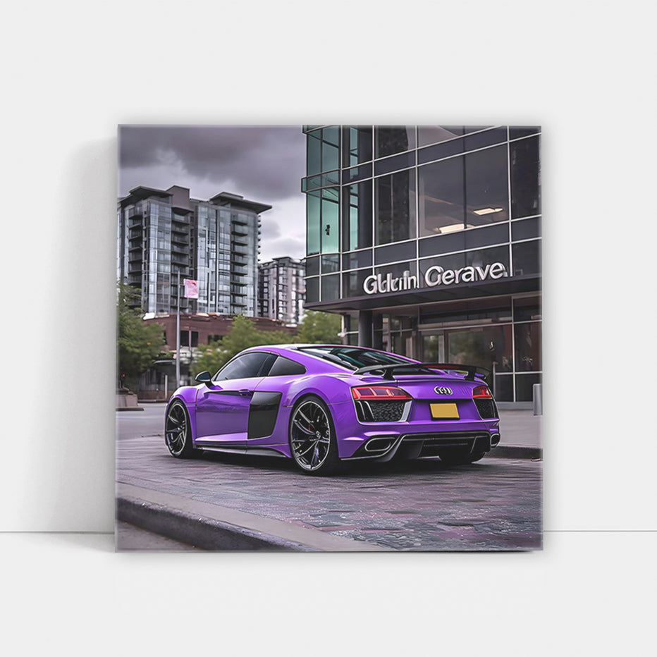 Purple Audi R8 in Seattle, WA - Sleek & Powerful Elegance
