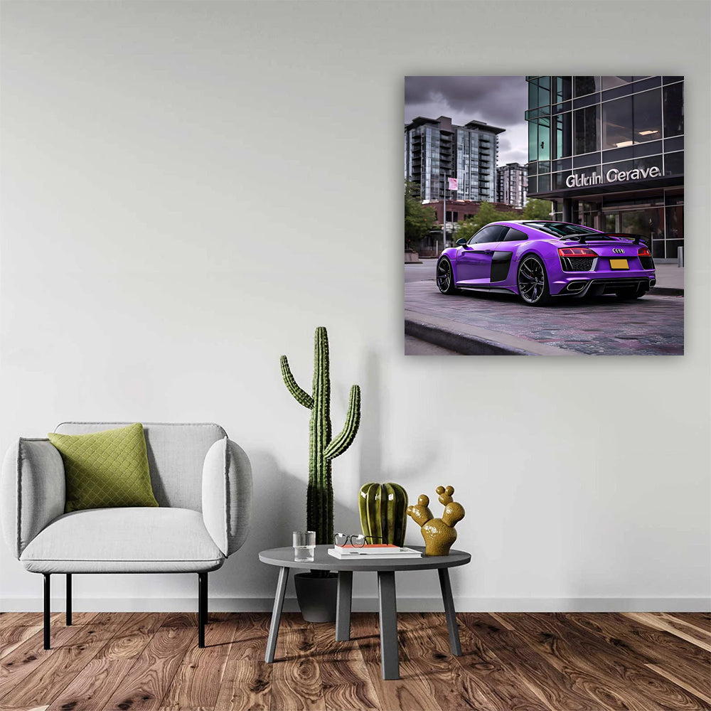 Purple Audi R8 in Seattle, WA - Sleek & Powerful Elegance