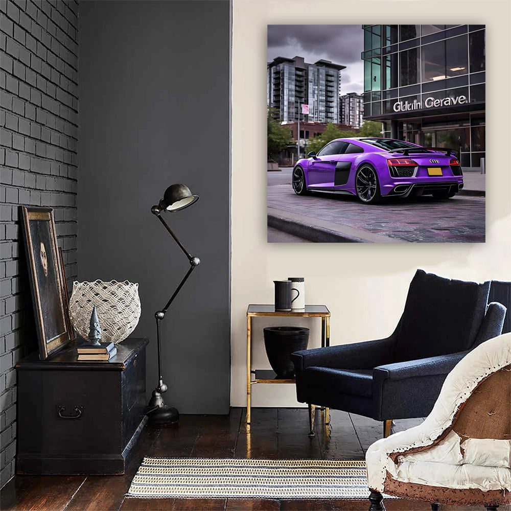 Purple Audi R8 in Seattle, WA - Sleek & Powerful Elegance