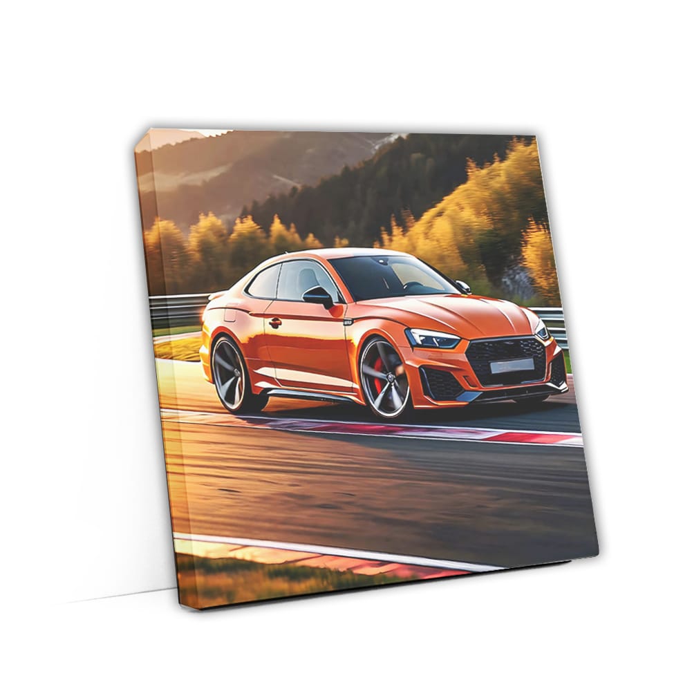 Audi Rs5 Orange On Rac Wall Art