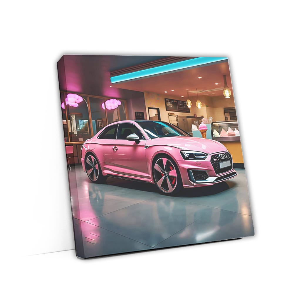 Audi Rs5 Pink Ice Crea Wall Art