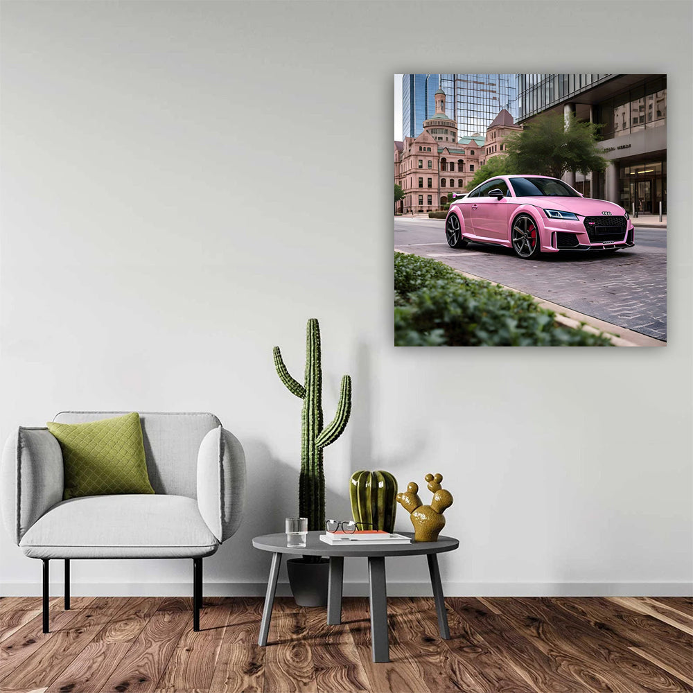 Pink Audi TT RS in Dallas, TX - Bold Style and Performance