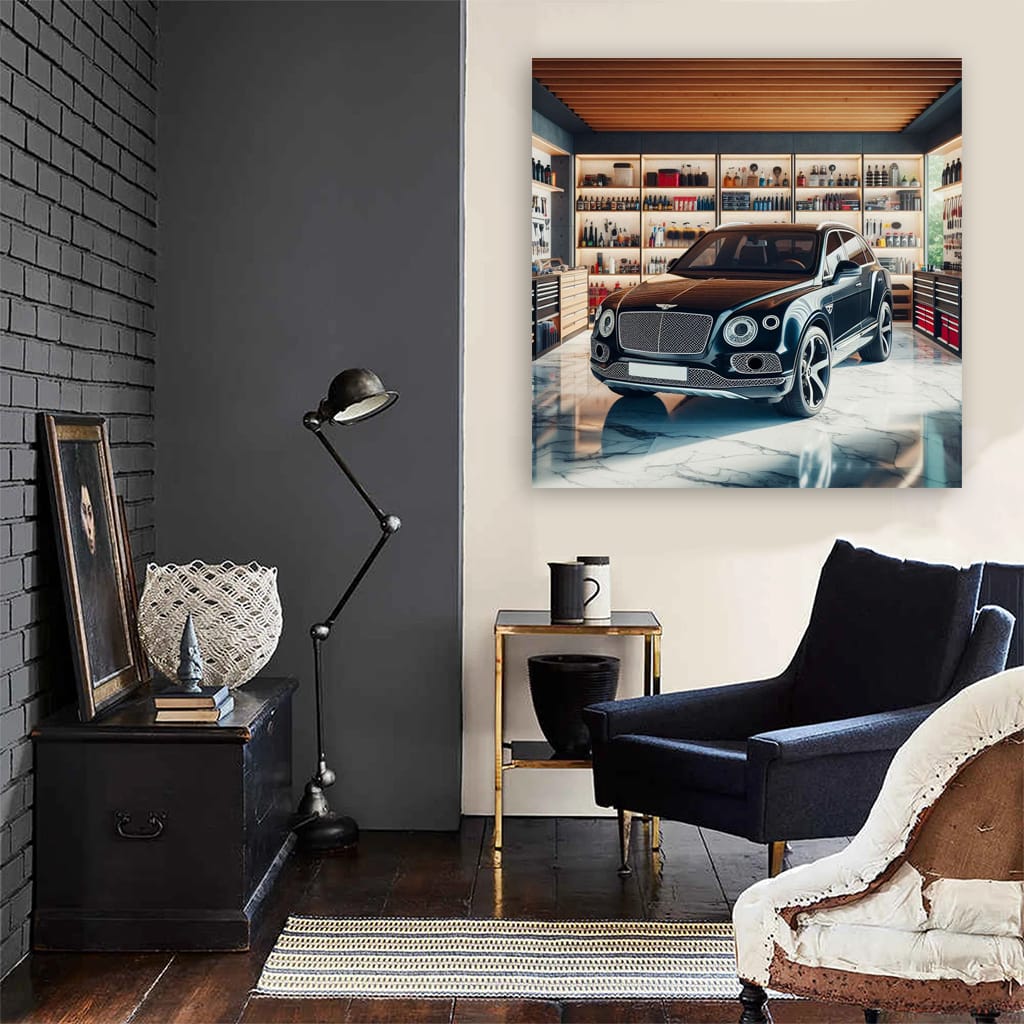 Bentley Bentayga in Garage - Luxury Meets Performance
