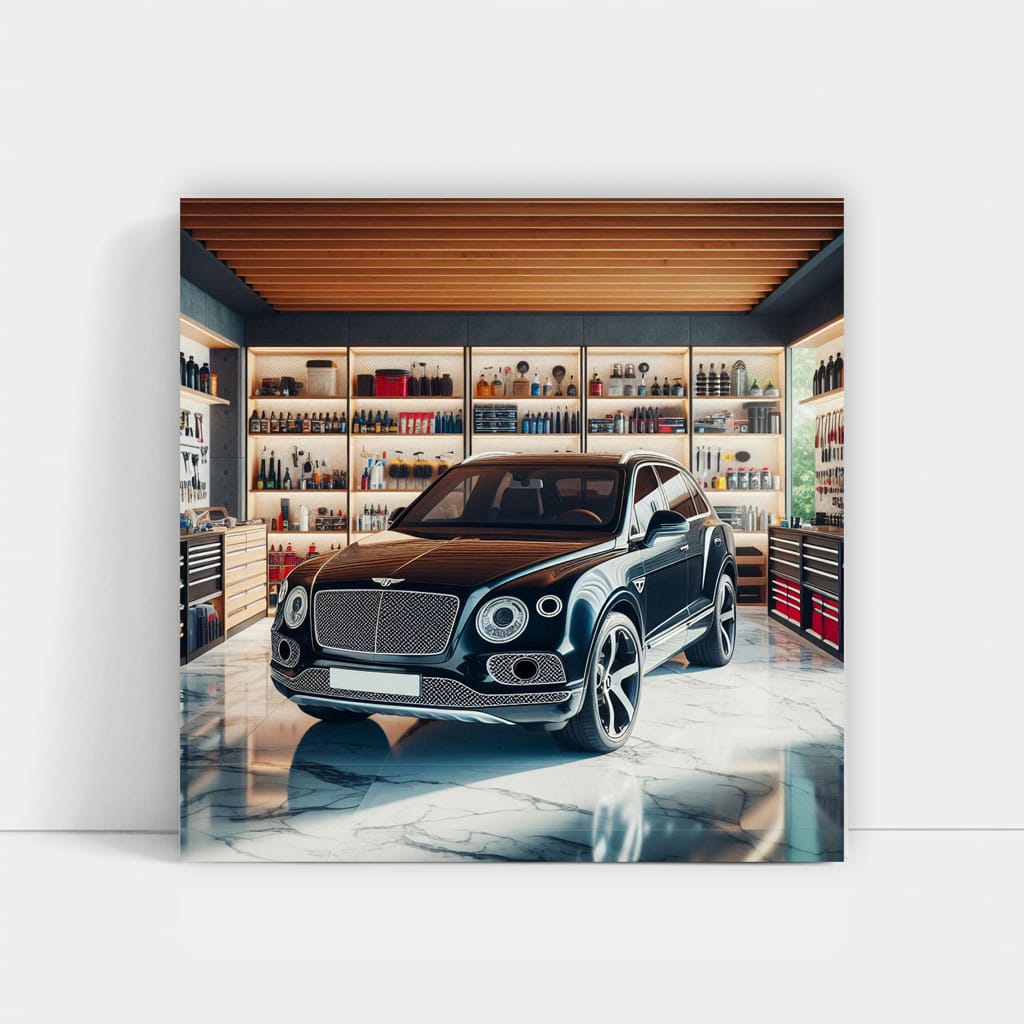 Bentley Bentayga in Garage - Luxury Meets Performance