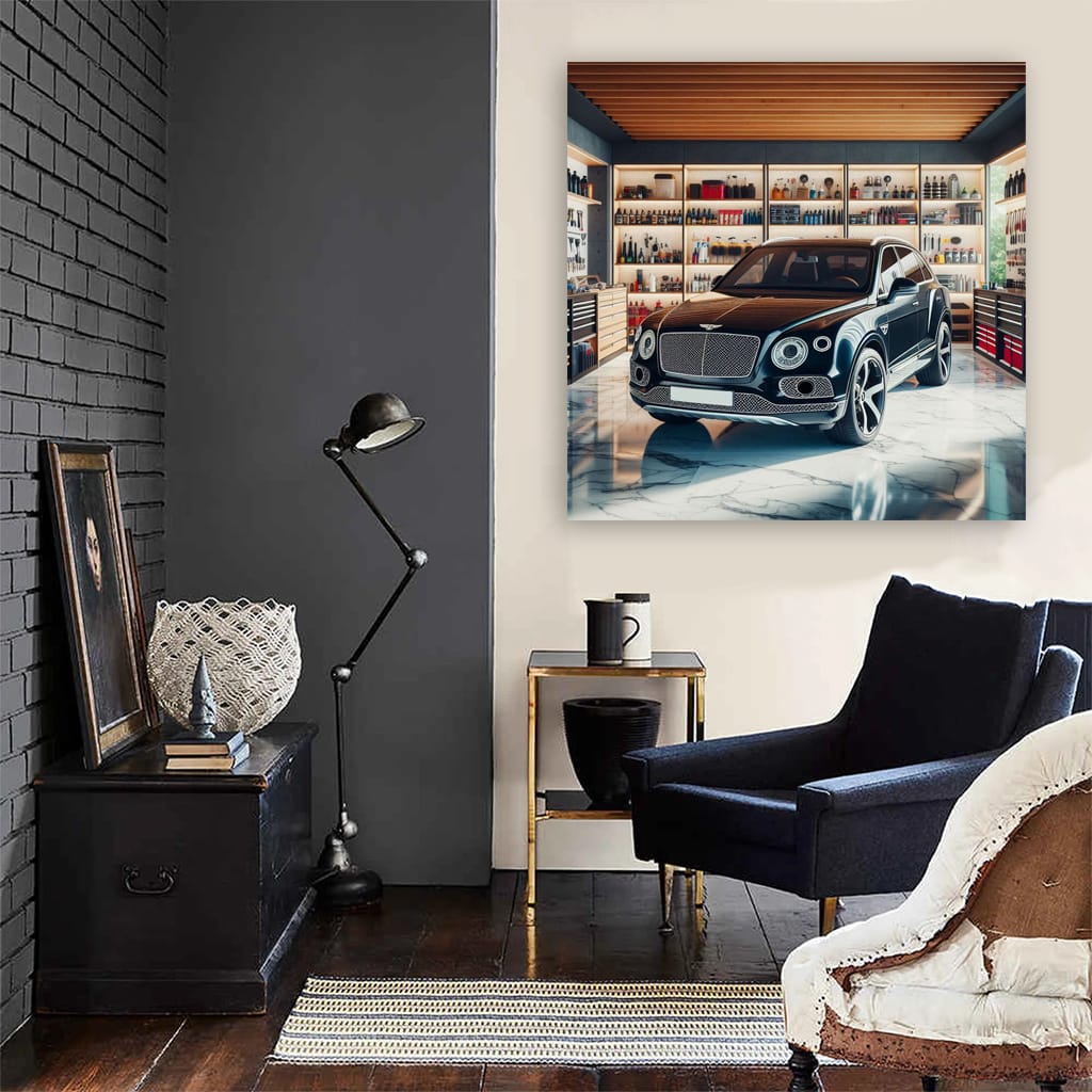 Bentley Bentayga Garage Wall Art