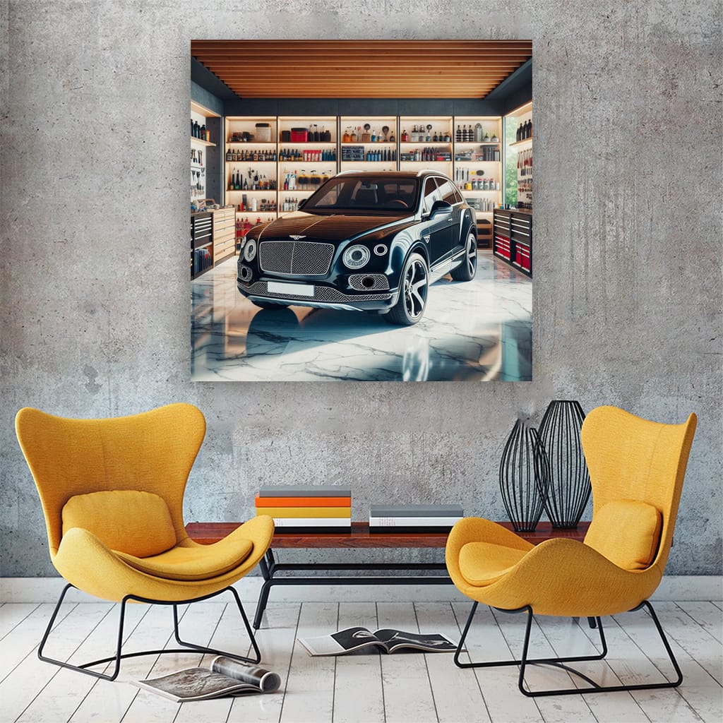 Bentley Bentayga in Garage - Luxury Meets Performance