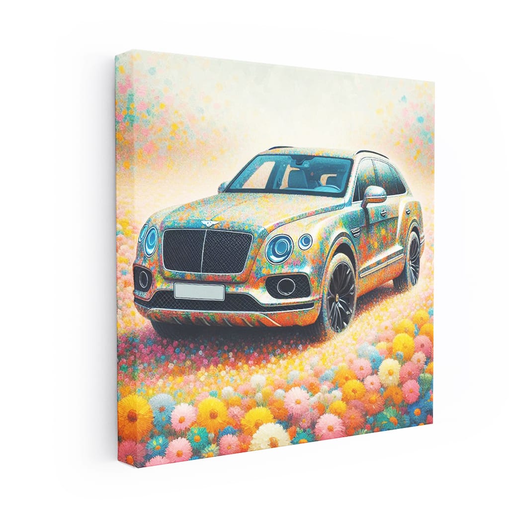 Bentley Bentayga Impressionism Wall Art