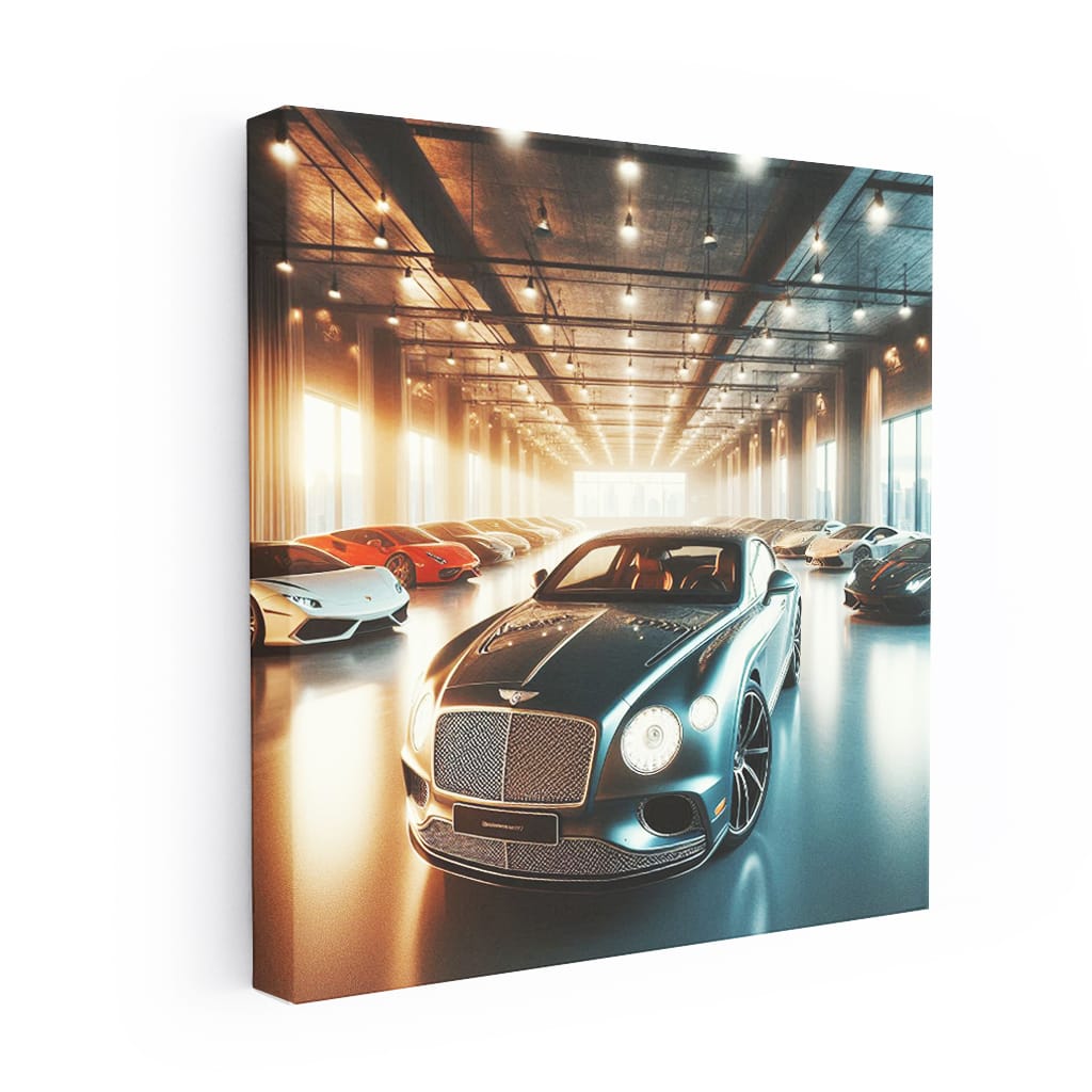 Bentley Continental Gt Gara Wall Art