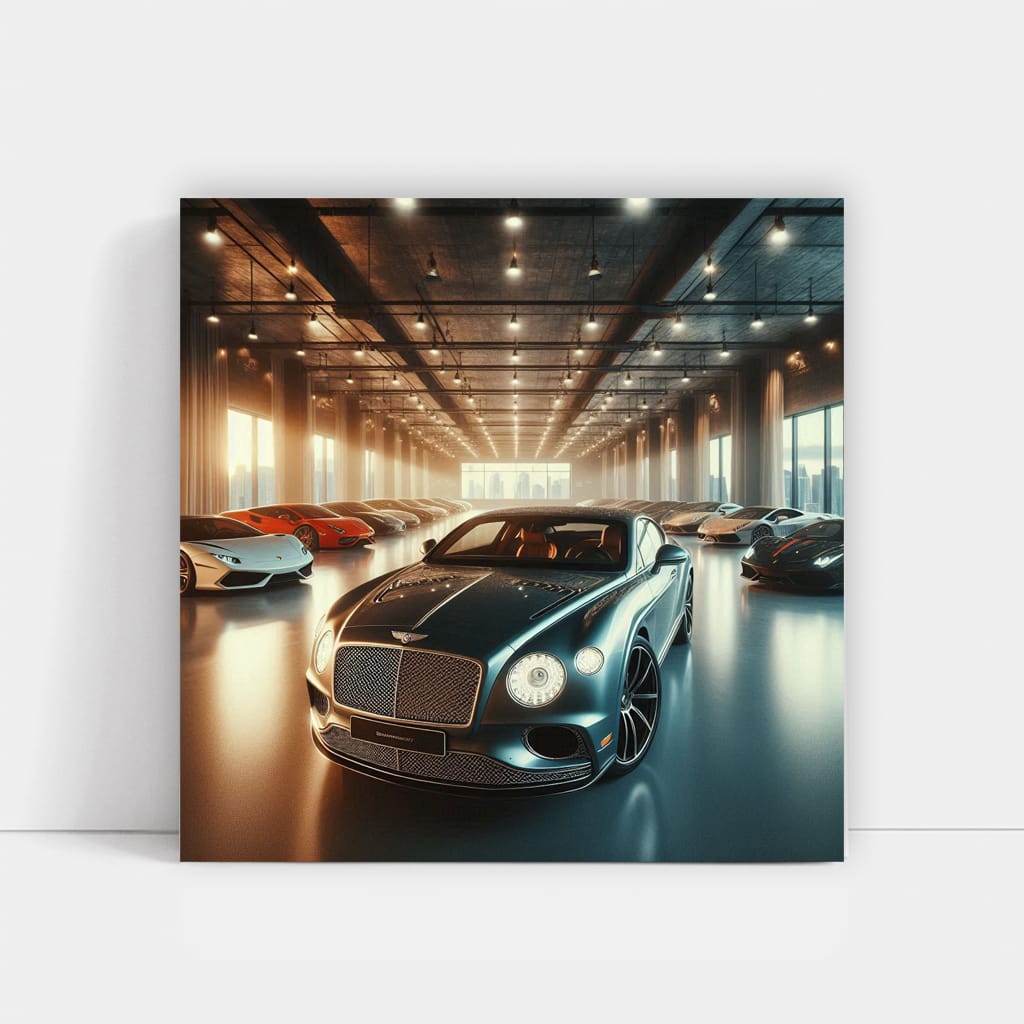 Bentley Continental Gt Gara Wall Art