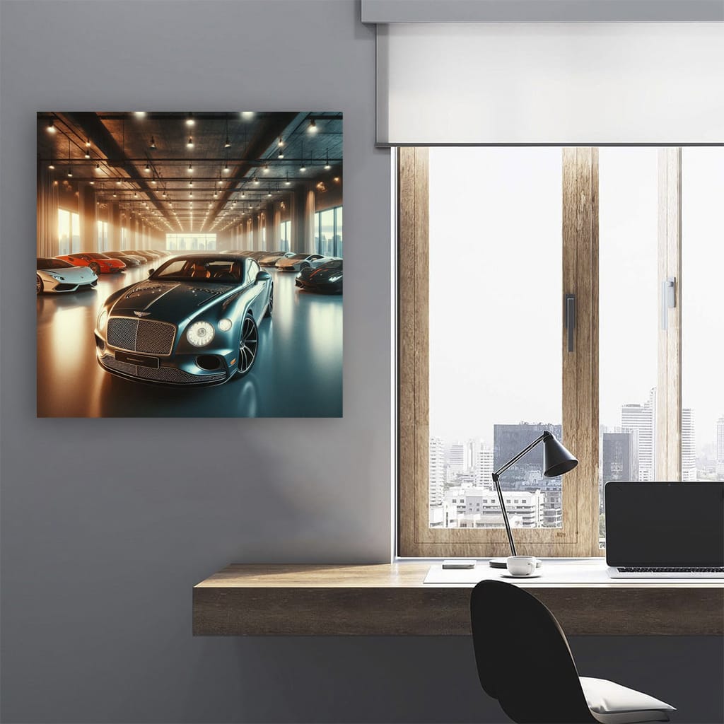 Bentley Continental Gt Gara Wall Art