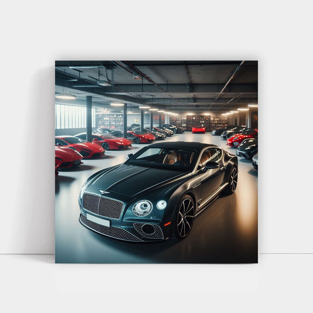 Bentley Continental Gt Garage Wall Art