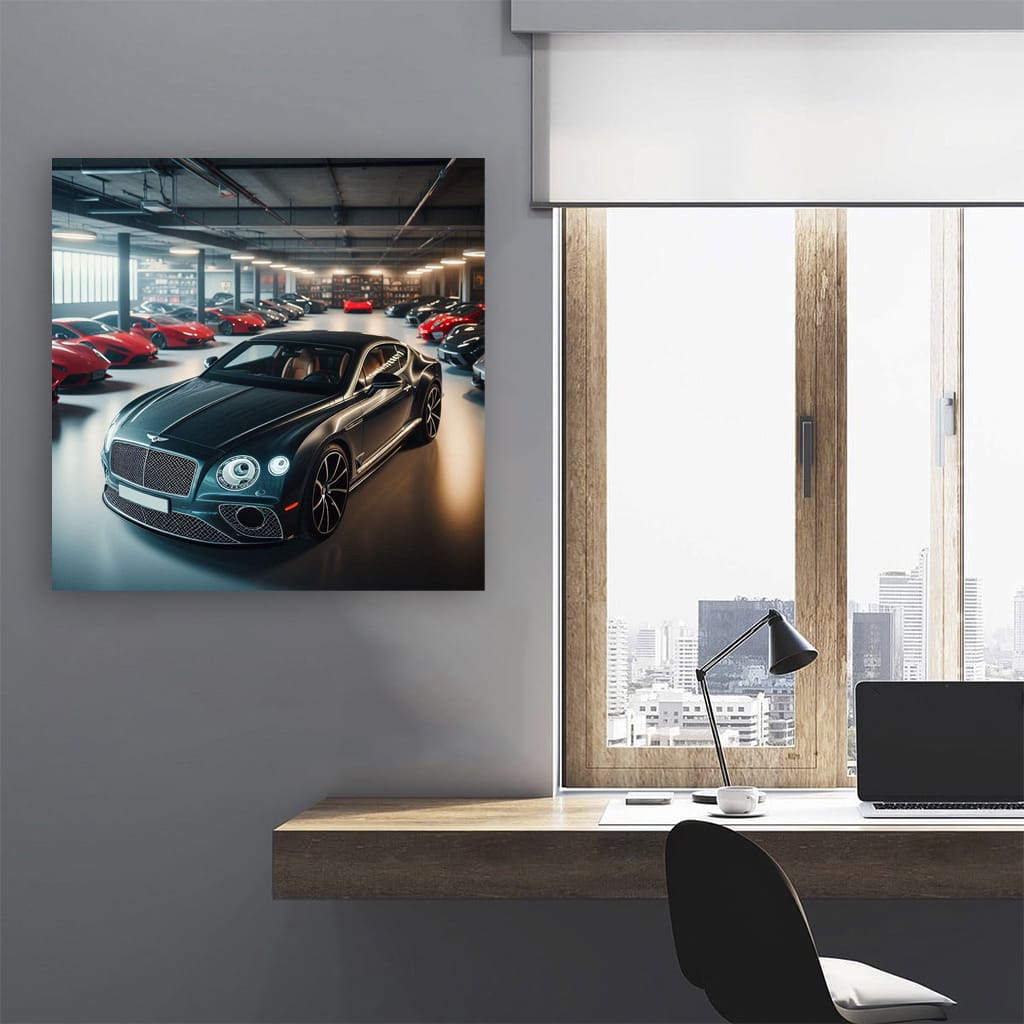 Bentley Continental GT in Garage - Luxury and Power